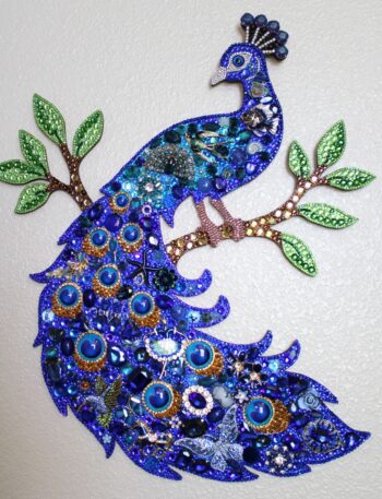 Blue Peacock